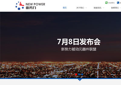深圳網(wǎng)站建設(shè)案例(新勢力聯(lián)盟)