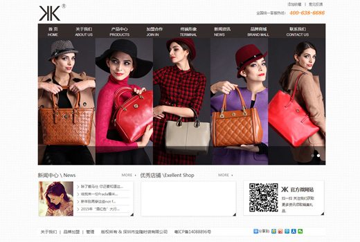 深圳網站建設案例(深圳市寶隆時袋有限公司)