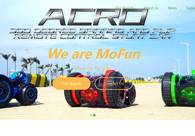 深圳網站建設案例(China Toys & Gifts City)